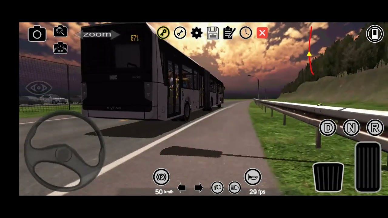 Proton bus simulator BMC Procity 18m Dizel🇹🇷 körüklü mod denedik 1 Bölüm