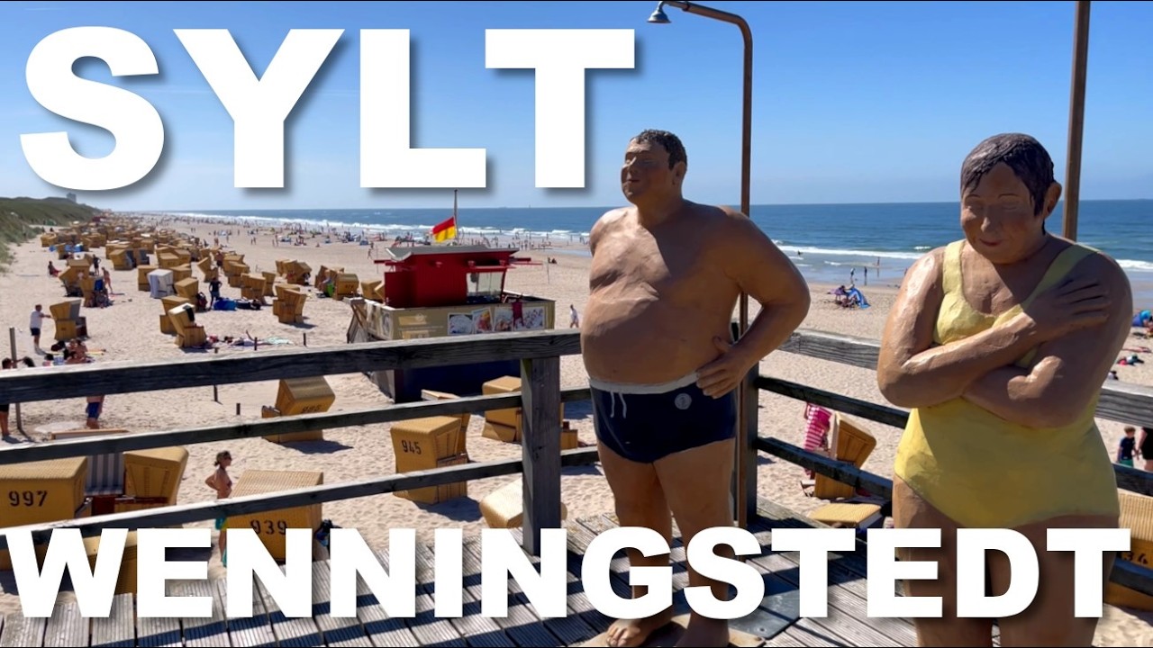 Sylt: Wenningstedt im Spätsommer 2025 ❤️☀️🌊 Promenade, Nordsee, Gosch & mehr [4K UHD]