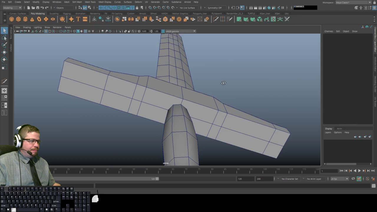 Autodesk Maya 2019: Combine, Bevel, Merge and Multi-Cut Tools
