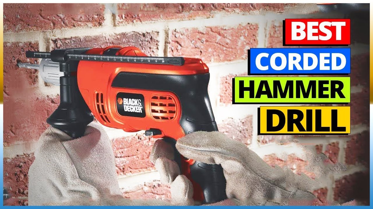 Top 4 Corded Hammer Drills of 2026 Revealed! [Best Review]