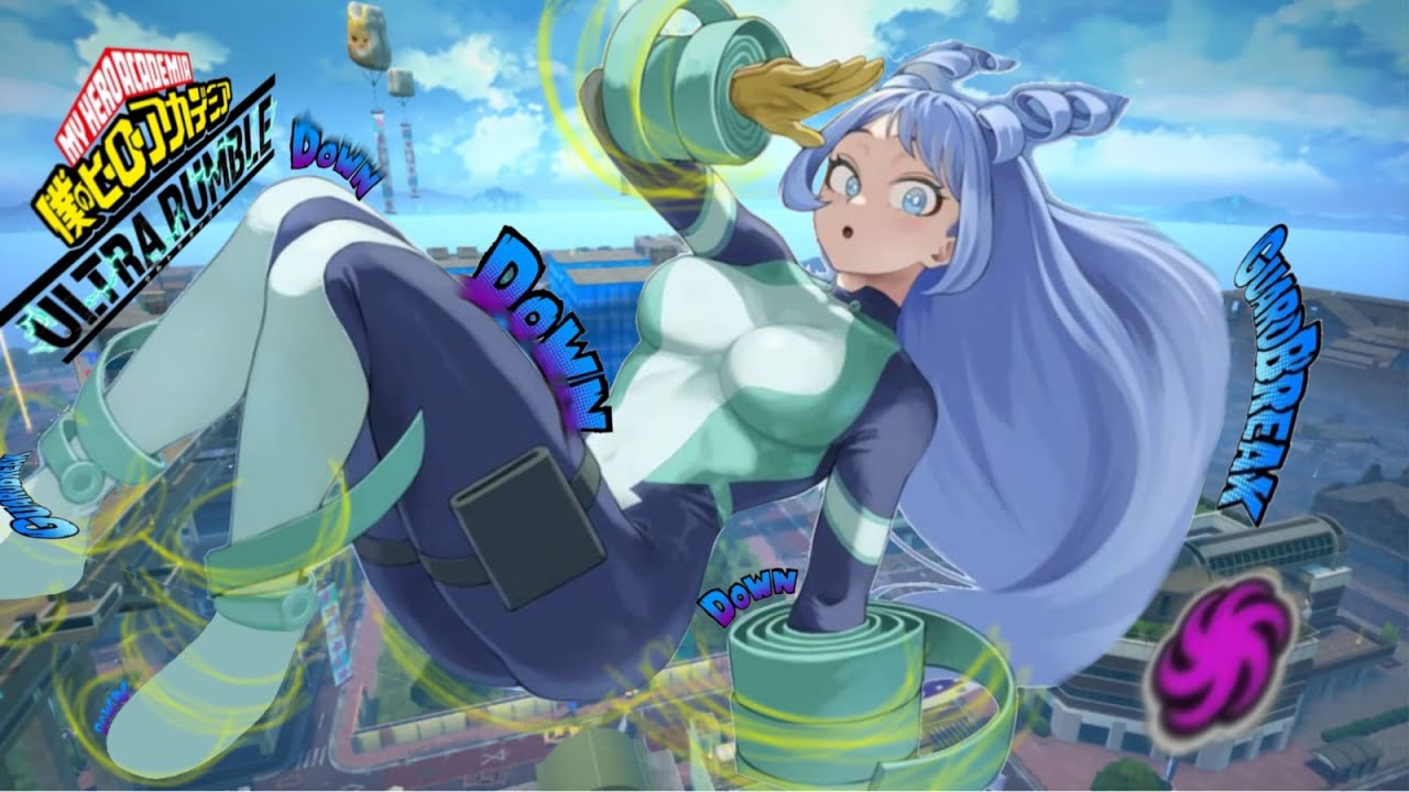 Epic Victory with Nejire Hado in My Hero Ultra Rumble!