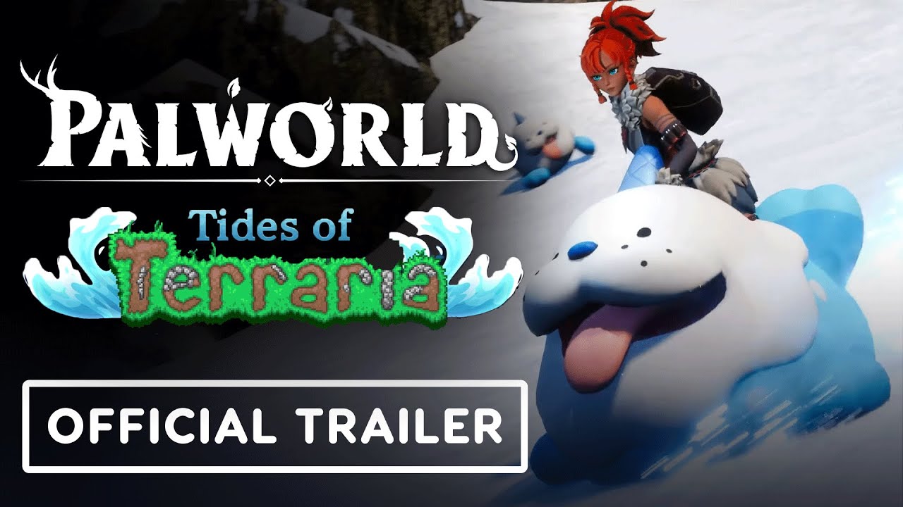 Palworld &times; Terraria - Official Tides of Terraria Major Update Gameplay Trailer