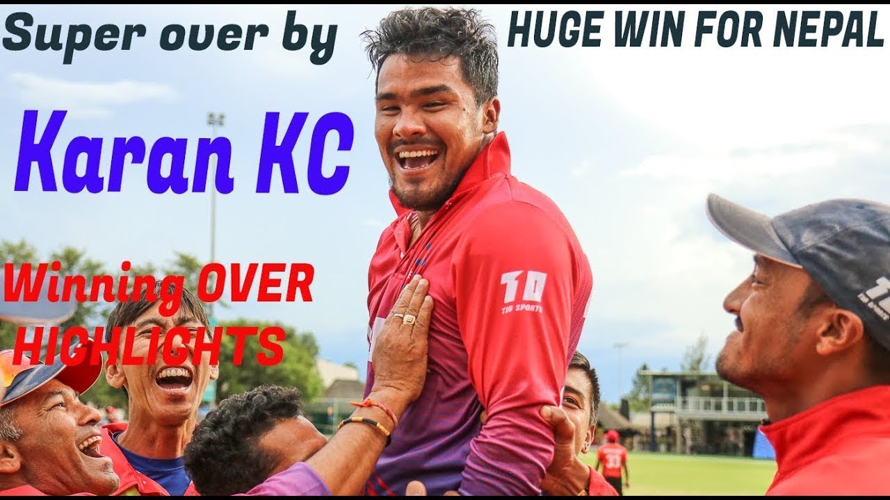 17 Runs needed in 6 ball Last over l Karan kc l Nepal vs Netherlands