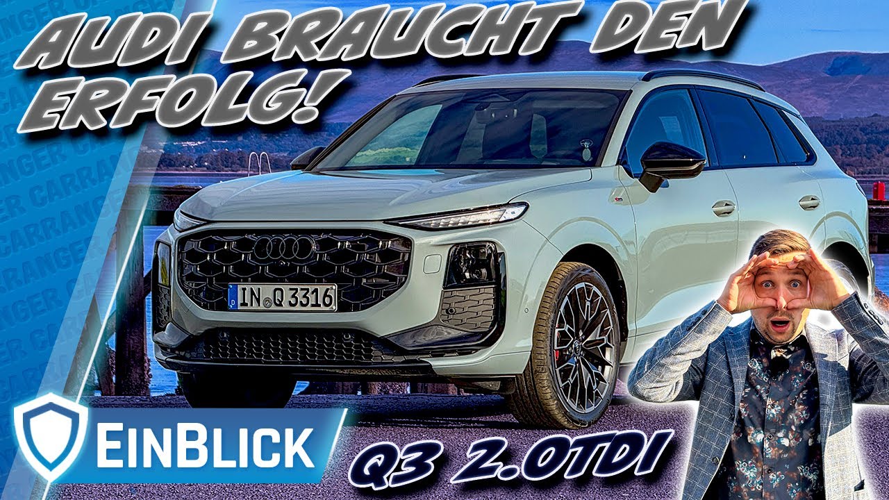 Hat Audi ABGELIEFERT?! Audi Q3 SUV 2.0 TDI - Viel Evolution und wenig Revolution