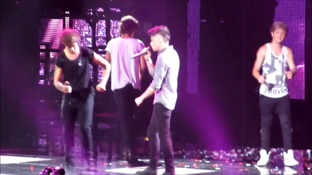 Live While We're Young -  One Direction Concert -  Auburn Hills 7.12.13 DETROIT
