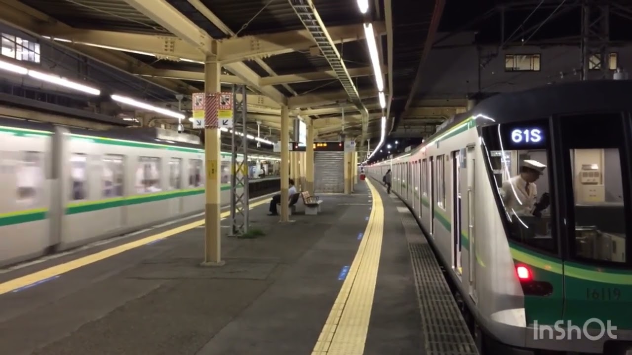 電車の追い抜く・追い抜かれる集