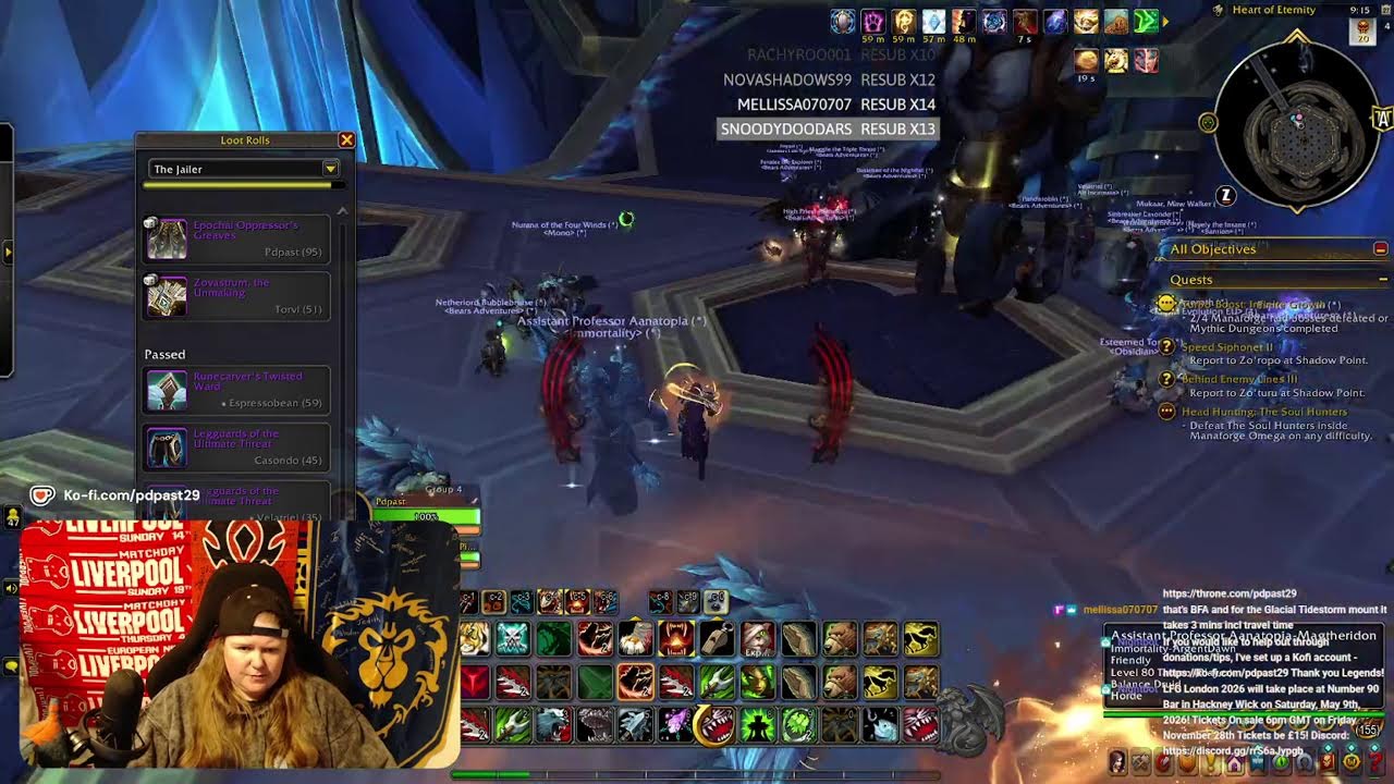 World of Warcraft Live Streamer T W I T C H Giveaway!
