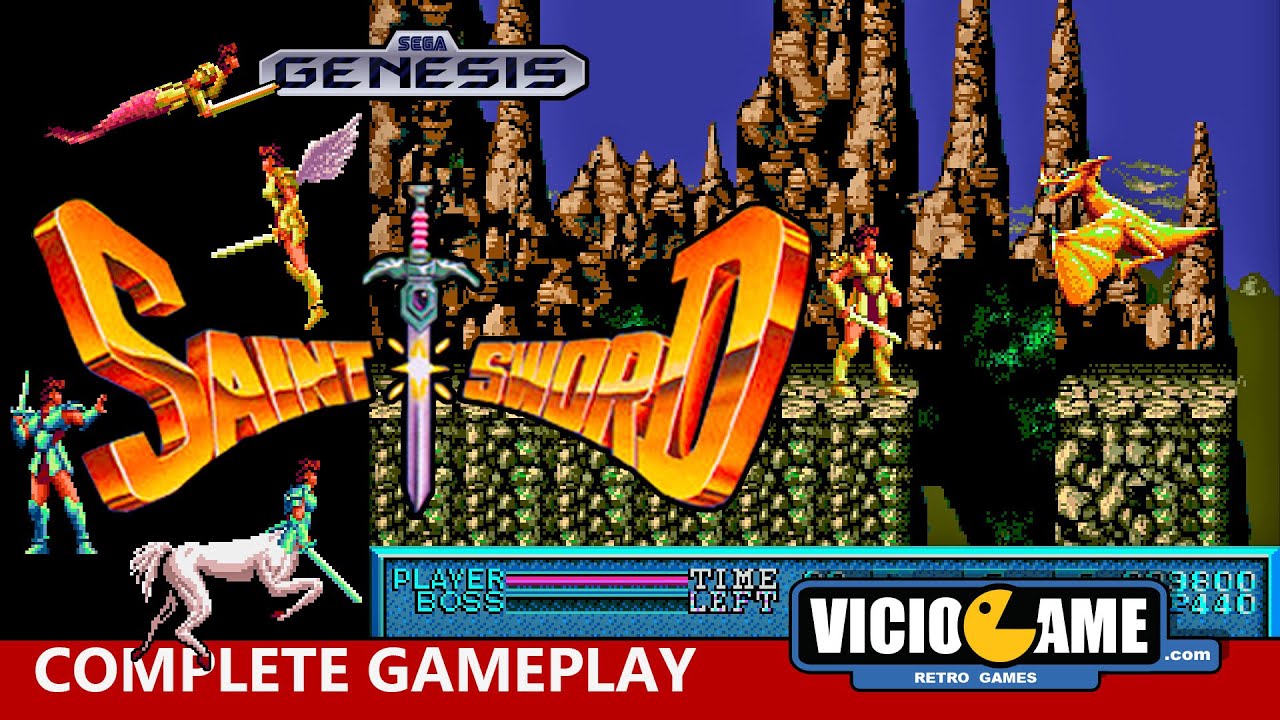 🎮 Saint Sword (Mega Drive) Complete Gameplay