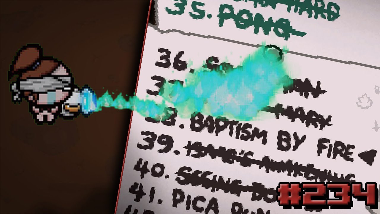 Challenge: Baptism by Fire! - The Binding of Isaac: Repentance - #234