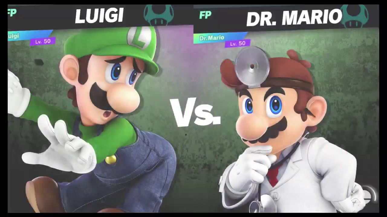 Super Smash Bros Ultimate Amiibo Fights   Request #3670 Luigi vs Dr Mario