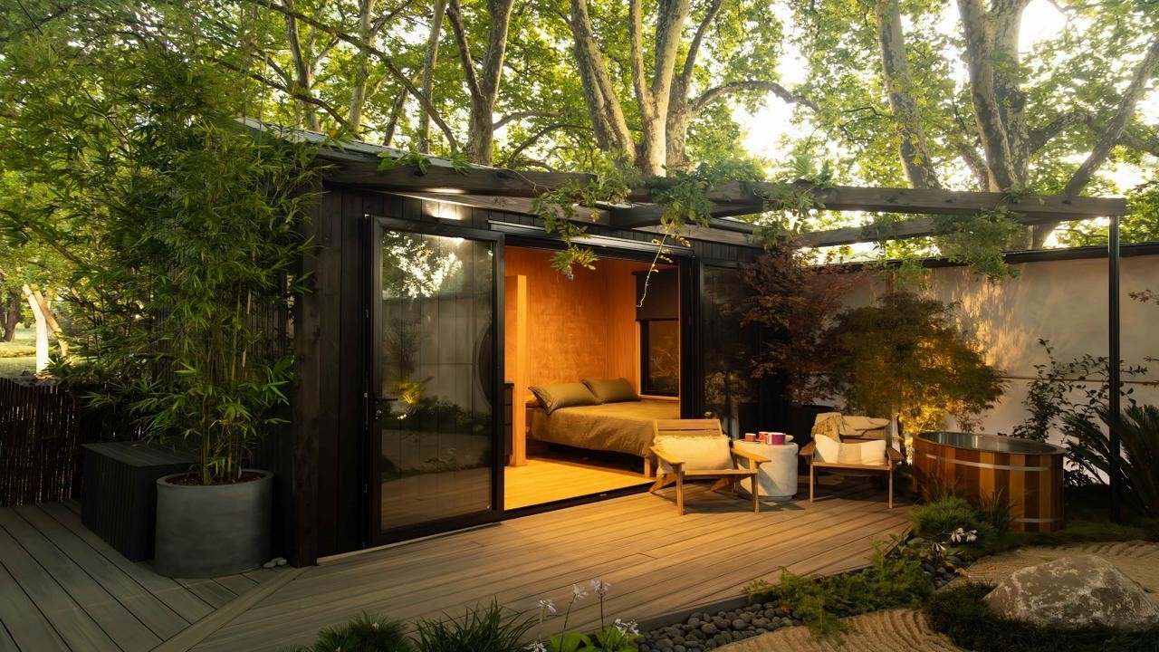 Top Interesting Tiny Houses  Japanese Inspired Tiny House With Air Conditioning & Zen Vibes!