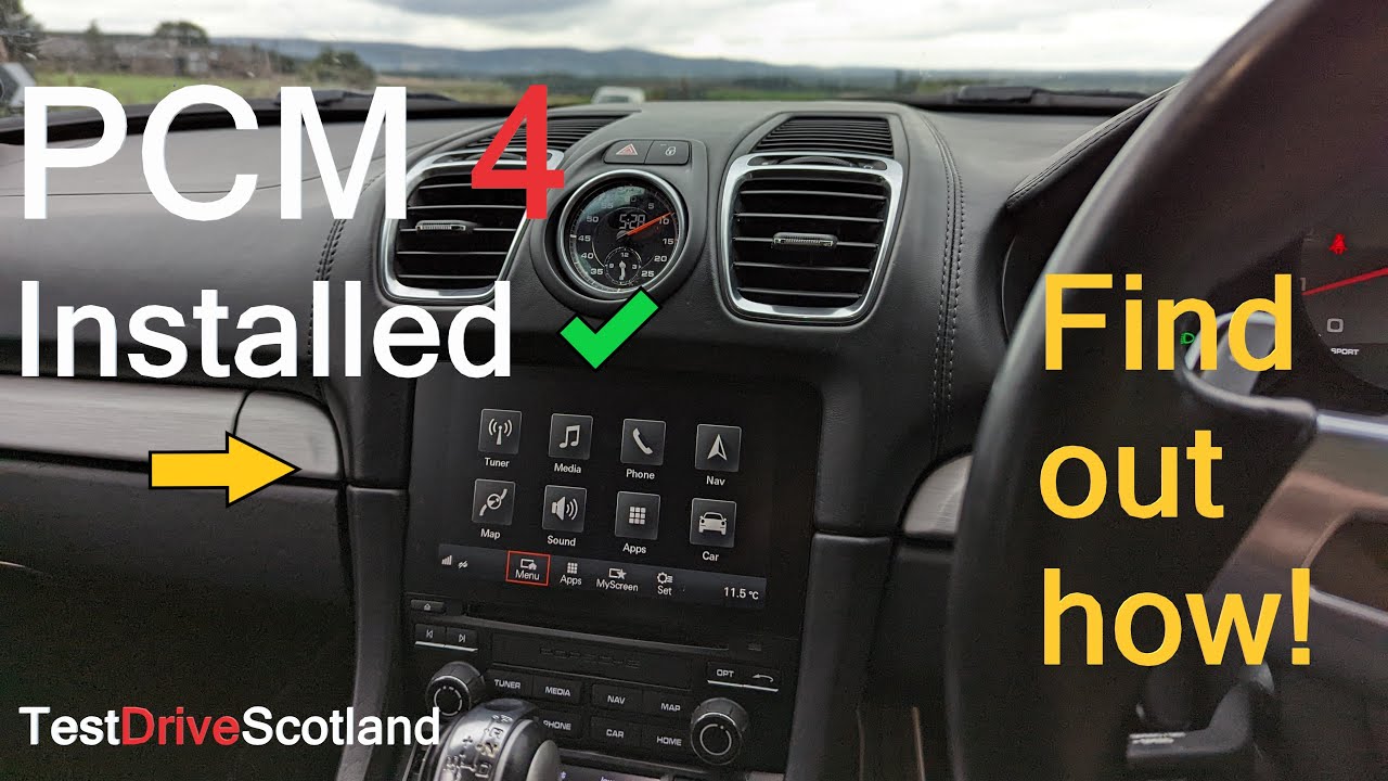 Best OEM headunit for your Porsche 991 981 PCM4 | Part 2 - Carplay Android Auto