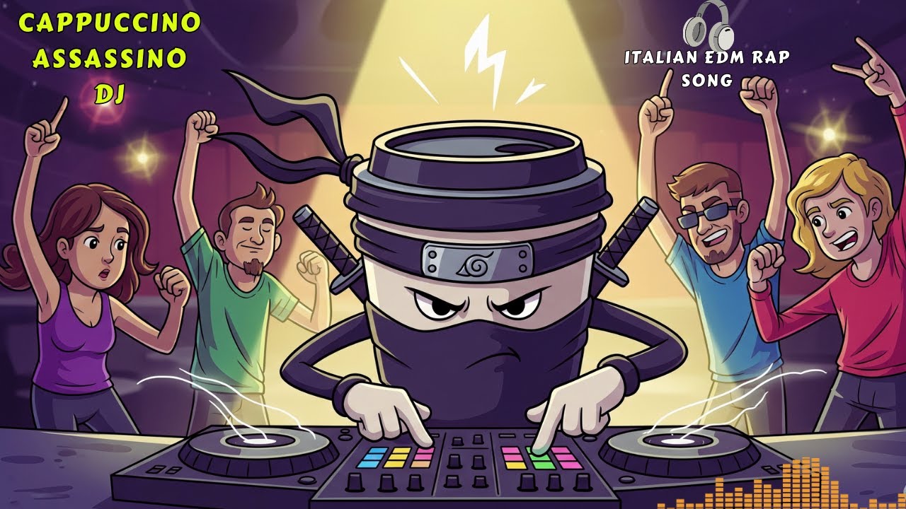 Italian Brainrot EDM Rap Song X DJ Cappuccino Assassino