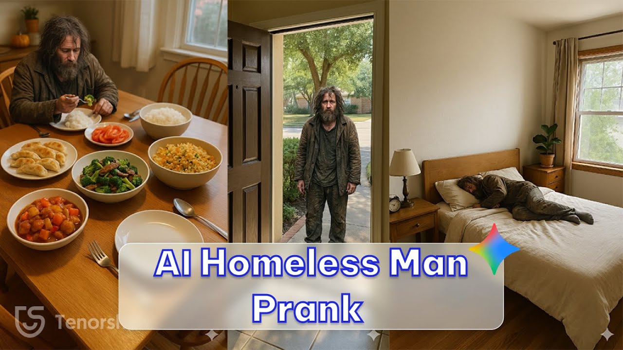 How to Do the AI Homeless Man Prank with Gemini AI  (Viral TikTok Trend Explained)