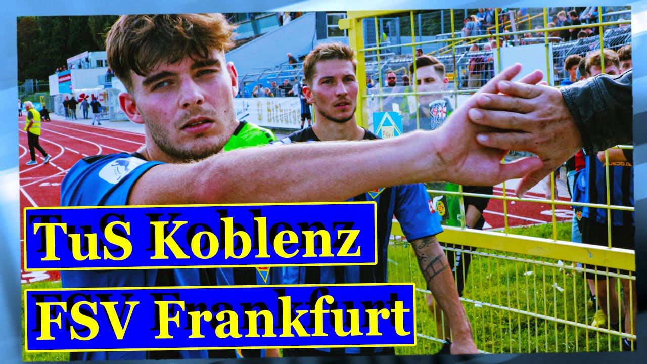 Harter Skandal Kampf und 3 Elfmeter | TuS Koblenz - FSV Frankfurt Regionalliga | Fußball Stadionvlog