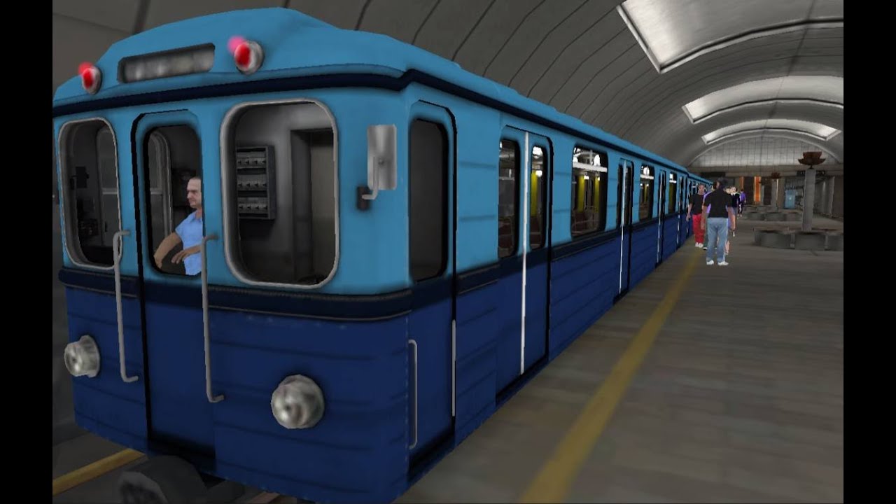 Subway simulator 3d Восточная Европа поездка от лица пассажира