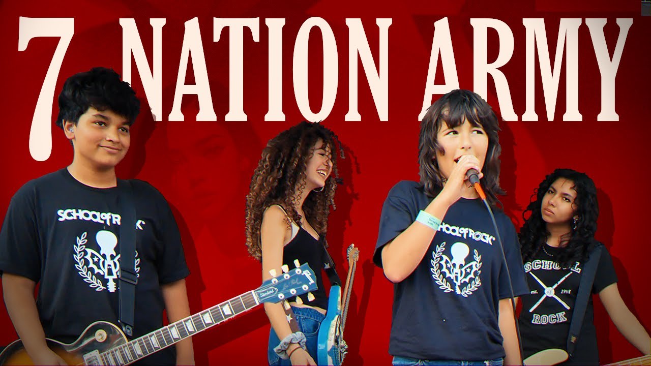 11 Year Old Singer Made the Band! ⚡ School of Rock House Band Debut | Seven Nation Army Cover Song