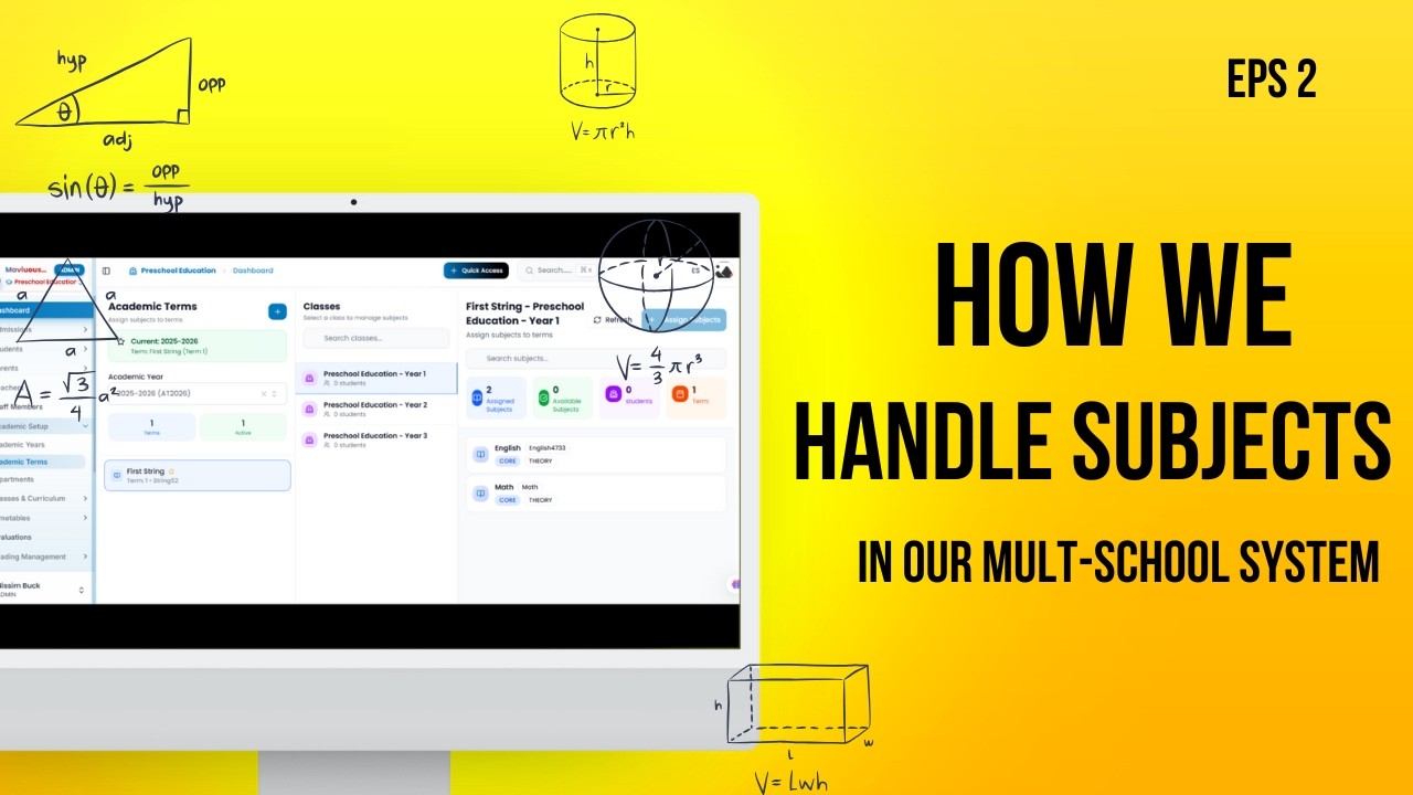 How We Handle Subjects in Our Multi-School Management System (Part 2)