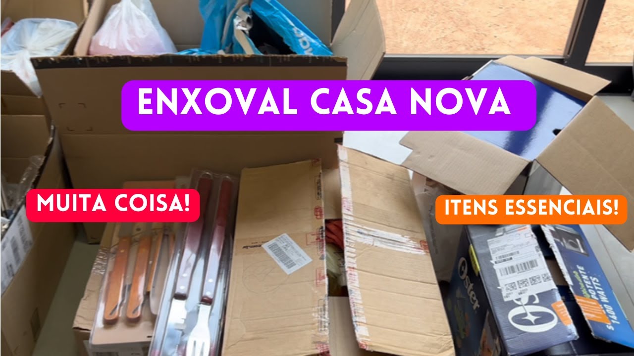 Enxoval de casa nova | Por onde começar | Itens essenciais para casa nova