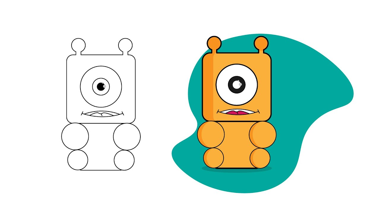 Flat Character Illustration Tips Tutorial | Adobe Illustrator Character Designing Tutorial
