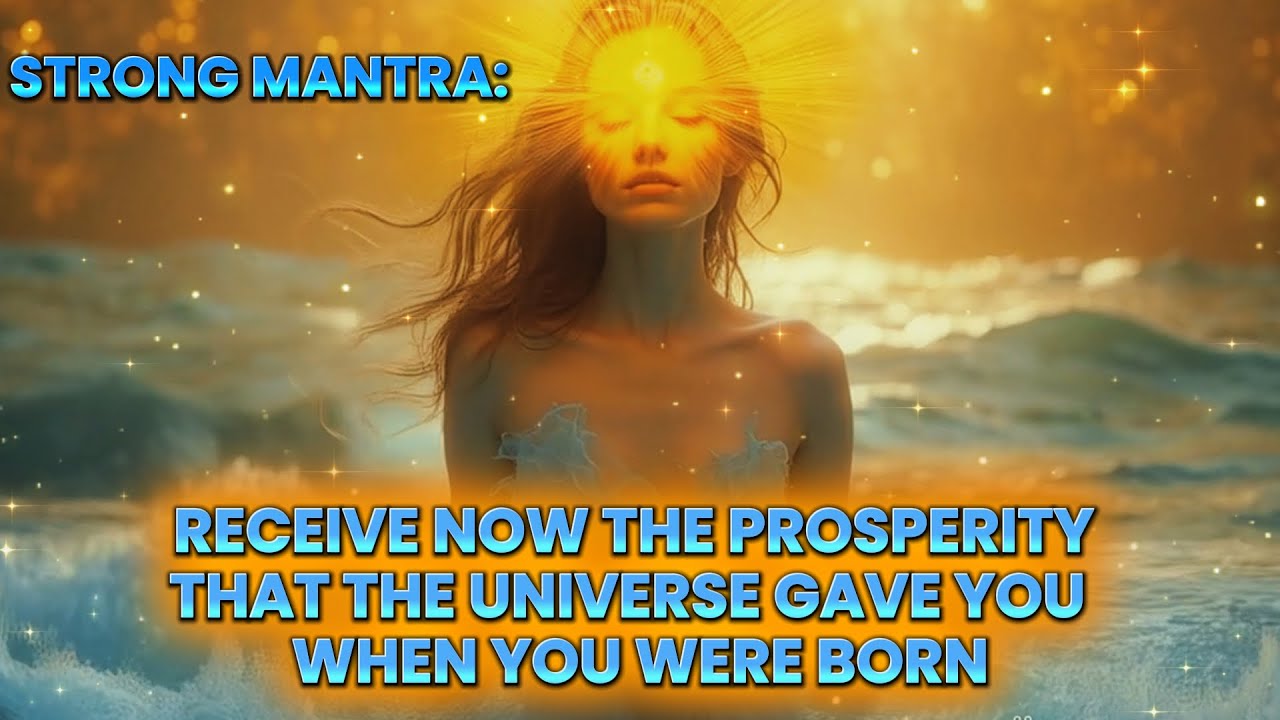 ✡ MANTRA FOR PROSPERITY (ATTRACTS MONEY AND ABUNDANCE) BASED ON THE BOOK THE SECRET BY RHONDA BYRNE