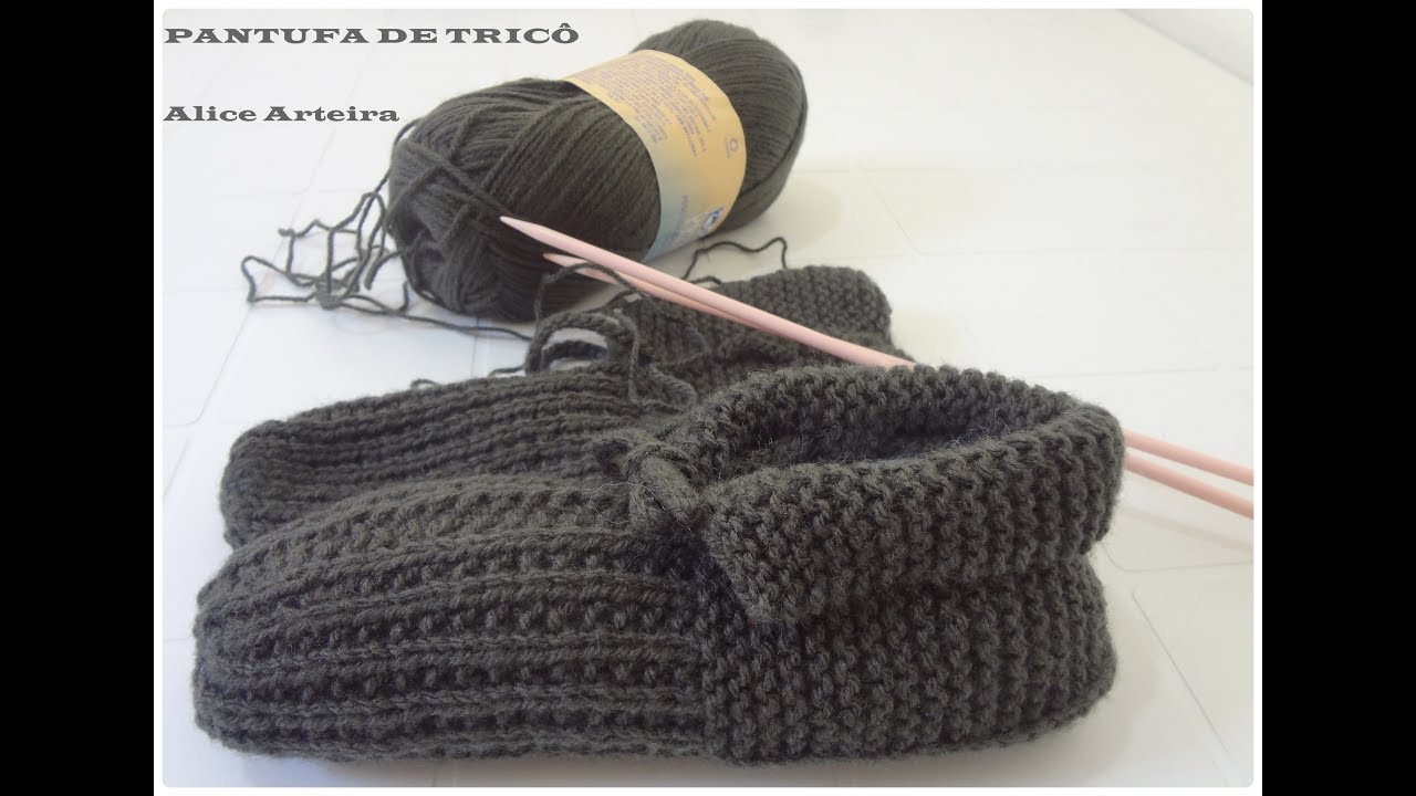PANTUFA DE TRICÔ