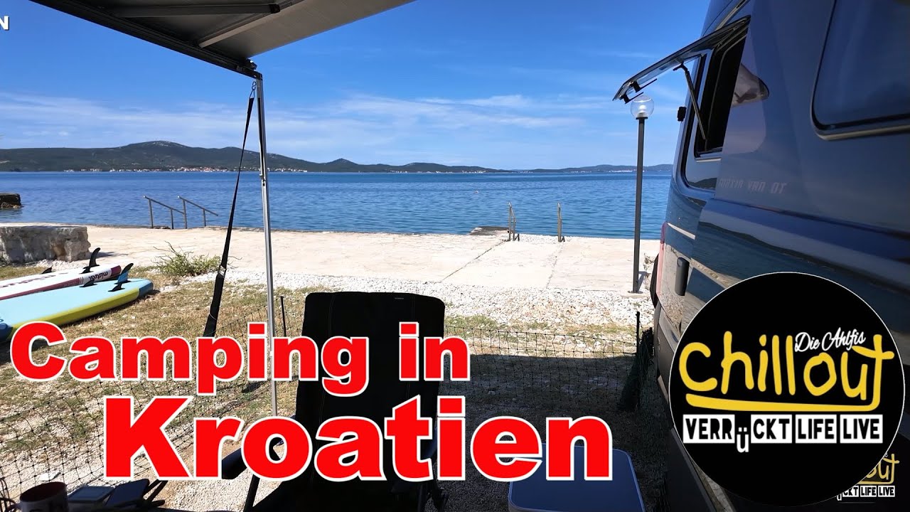 Campen am Meer in Kroatien❤️So Nah geht`s auf Camping Filko❤️Campingplatz mit Charme👍