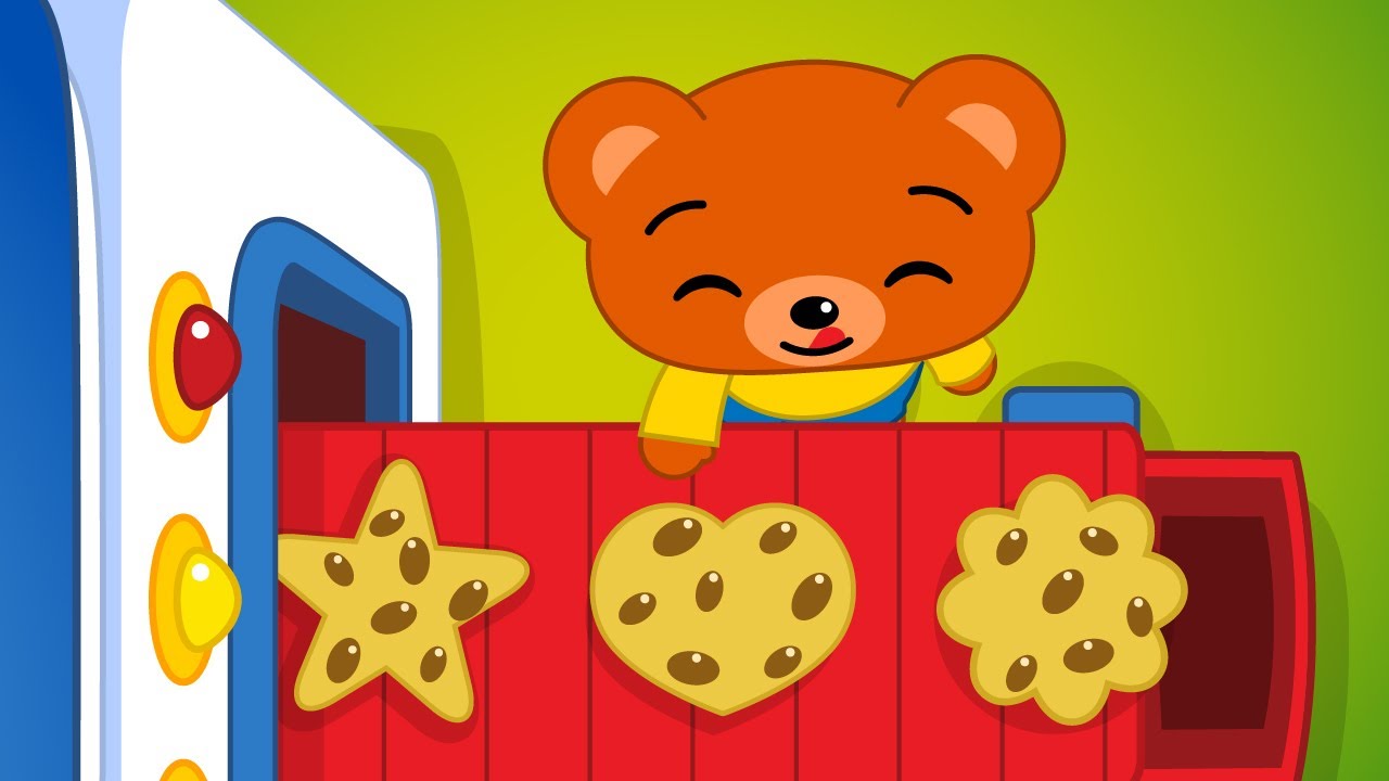 Aprende las Formas 🔴 Máquina Mágica de Galletas 🍪 Videos Educativos | Plim Plim