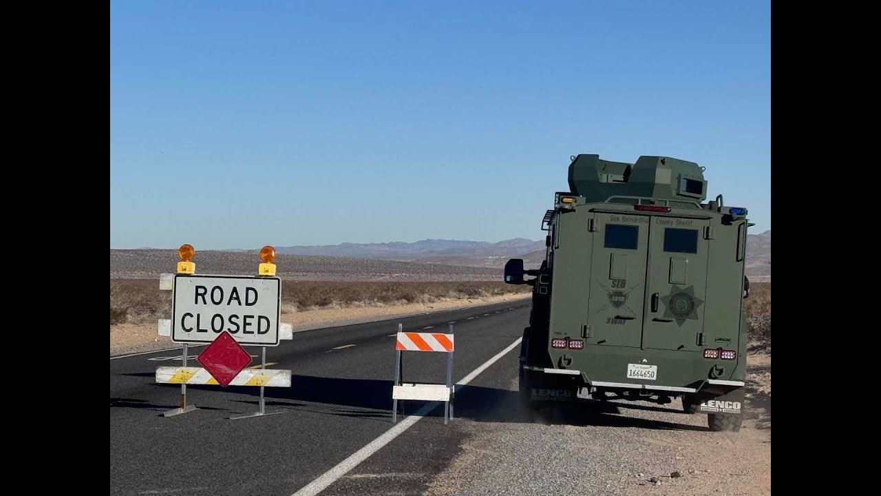 Shadow Mountain Rd closed at 395 due to Barricaded Suspect