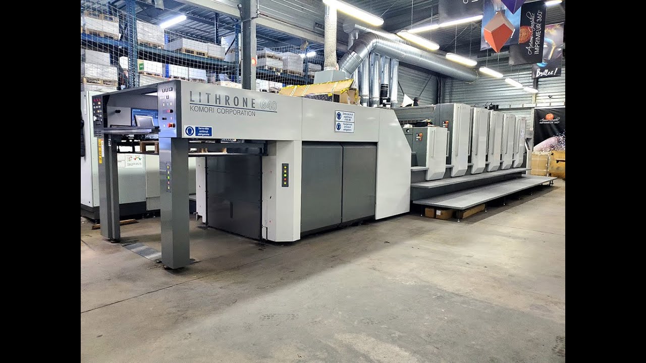 KOMORI GL 540 + HC  H-UV – Year 2015