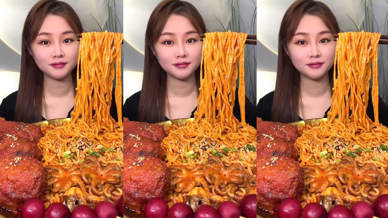 Chinese Noodle Food/Mukbang food ASMR Eating Show Ep 44