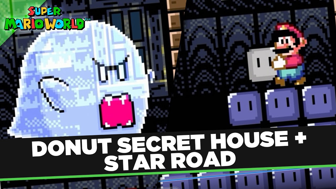 Big Boo (Donut Secret House)  | Super Mario World - SNES [No-Commentary]