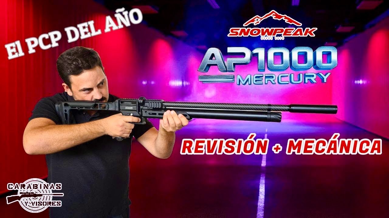 Novedad #snowpeak AP1000 #pcp Mercury #carabinas 