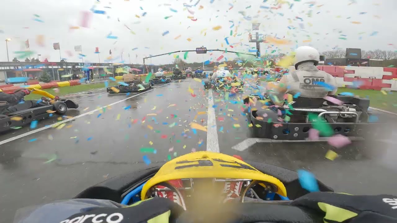 Oliebollenrace 3H Berghem | 2e plaats | 4K regen