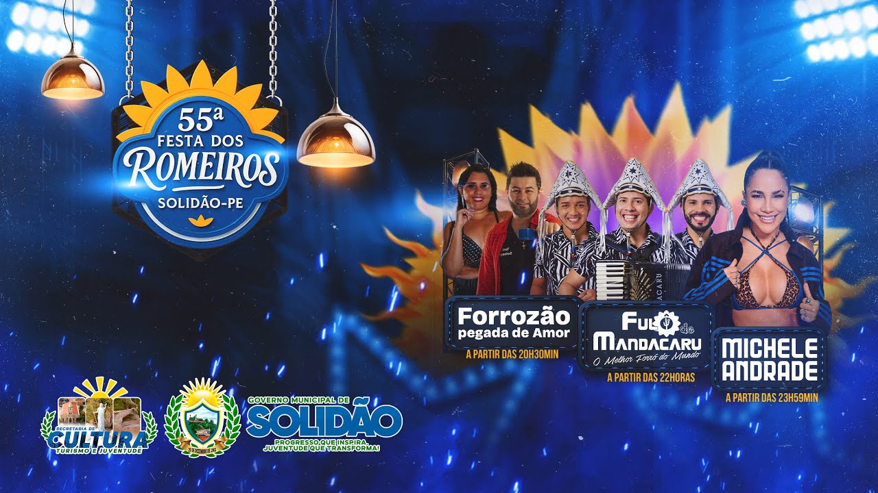 LIVE – TRADICIONAL 55ª  FESTA DOS ROMEIROS | SOLIDÃO 2025.