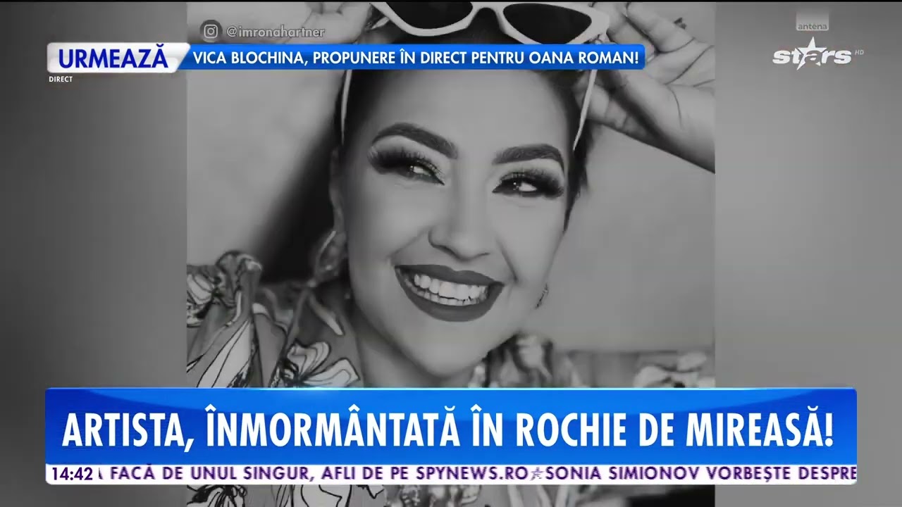 Rona Hartner, condusă pe ultimul drum în ropote de aplauze!