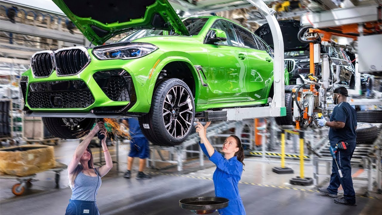 Tour of Super Advanced BMW i7 + 7 Factory Producing from Scratch &ndash; Production Plant