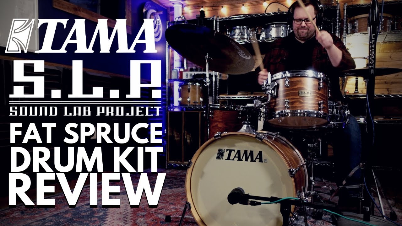 Tama S.L.P. Fat Spruce Drum Kit // Review & Demo