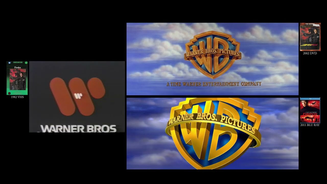 Firefox (1982) VHS-DVD-BLU Comparison