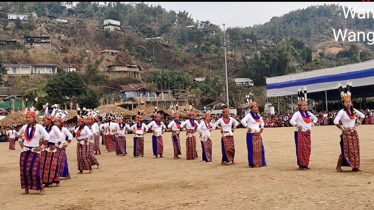 group dance by Longding women Wancho Oriah 16/02/2025