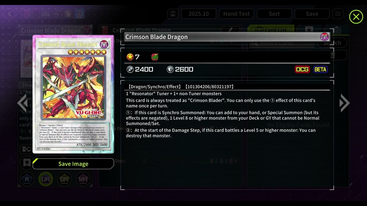 CRIMSON BLADE DRAGON IS BROKEN IN DRAGUNITY - INSANE 1 CARD DRAGUNITY COMBO NO REDMD/ZEPHYROS/COUSE