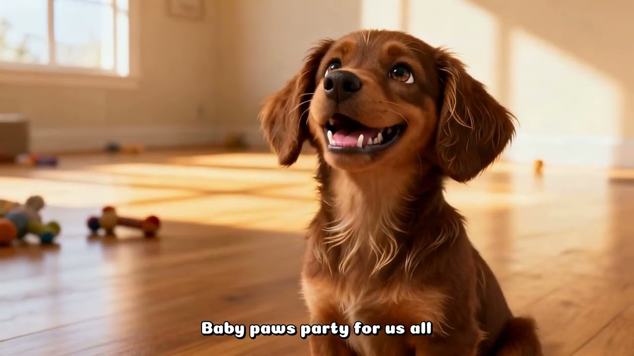 Baby Paws Party 🐾 | Cute Kids Dance Song #Shorts