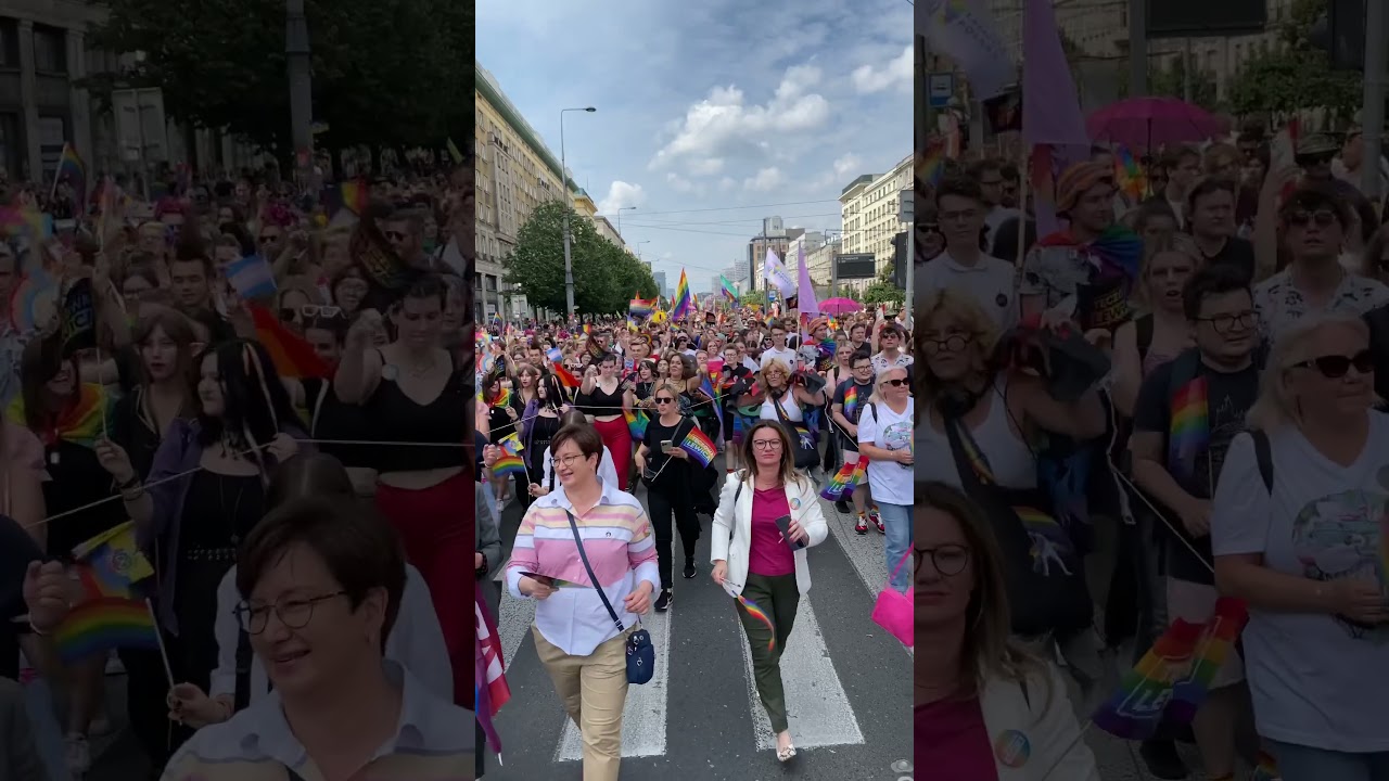 Warsaw Pride Parada r&oacute;wności Warszawa