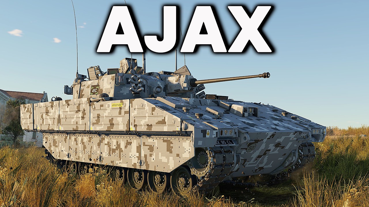 Ajax AFV Gameplay - 40 mm Autocannon Power in War Thunder