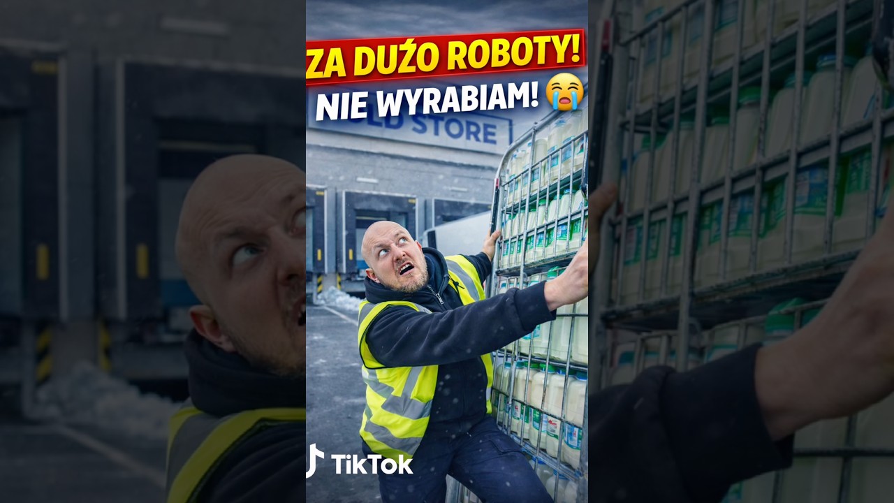 Ta robota mnie przerasta,chłodnia vs świeży kierowca