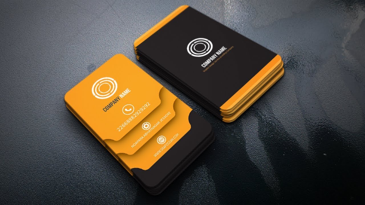 Illustrator Business Card Design -Tutorial