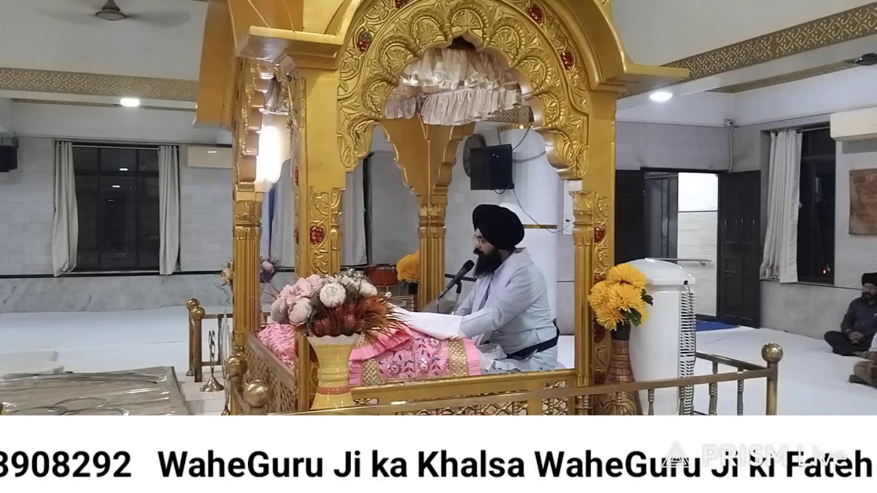 Live streaming of Gurdwara Sri Guru Singh Sabha Vashi, Sector - 9