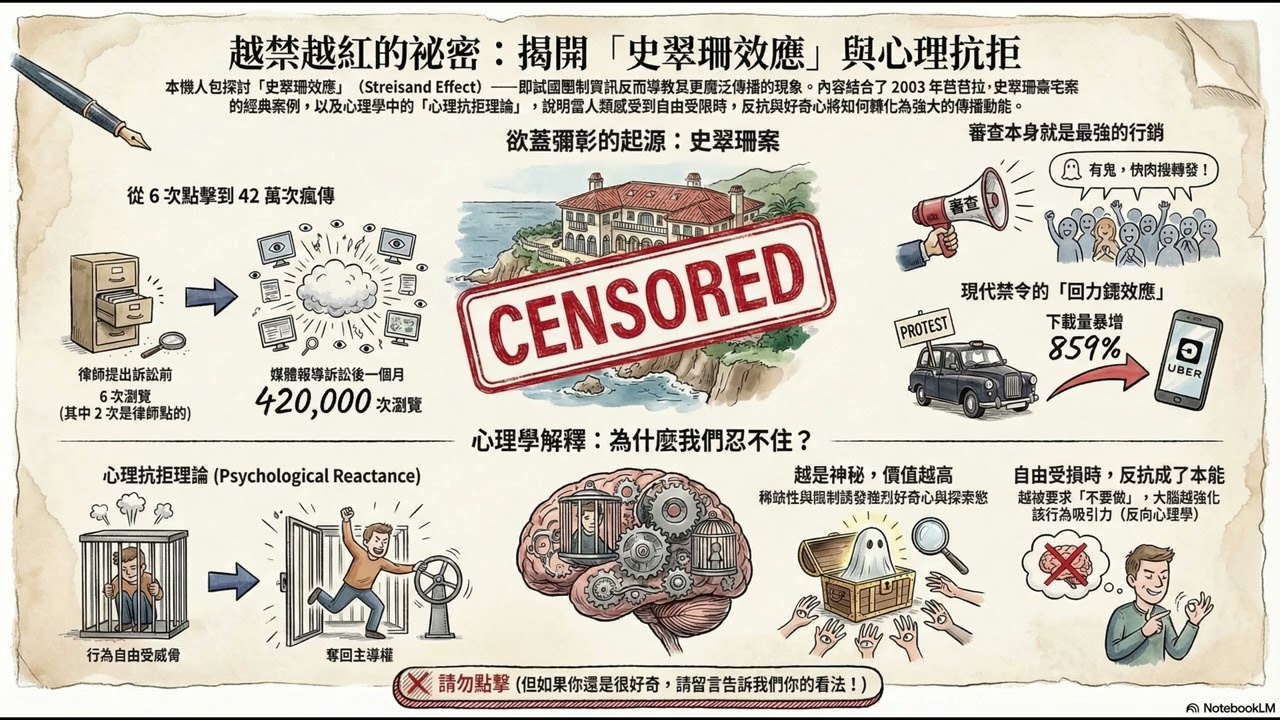 【數據真相】史翠珊效應：越想刪除，流量越爆炸