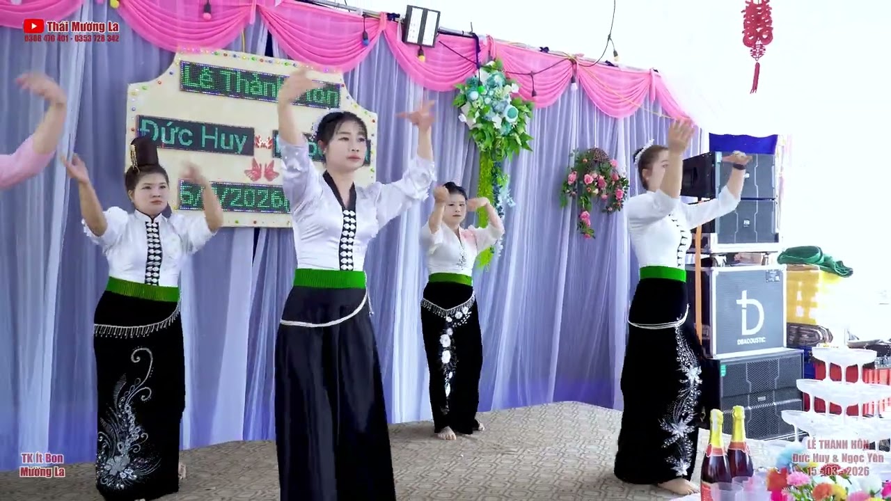 Bài Múa 01 mừng Lễ Thành Hôn Đức Huy & Ngọc Yên, Tiểu Khu Ít Bon, Mường La