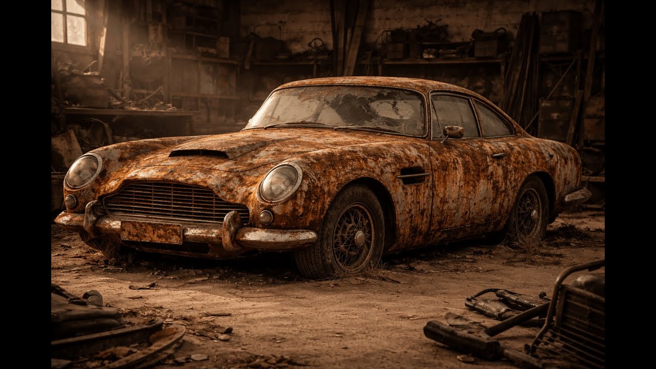 ASMR Full Restoration 1964 Aston Martin DB5 From Rust to a Masterpiece|ASMR Restoration Video